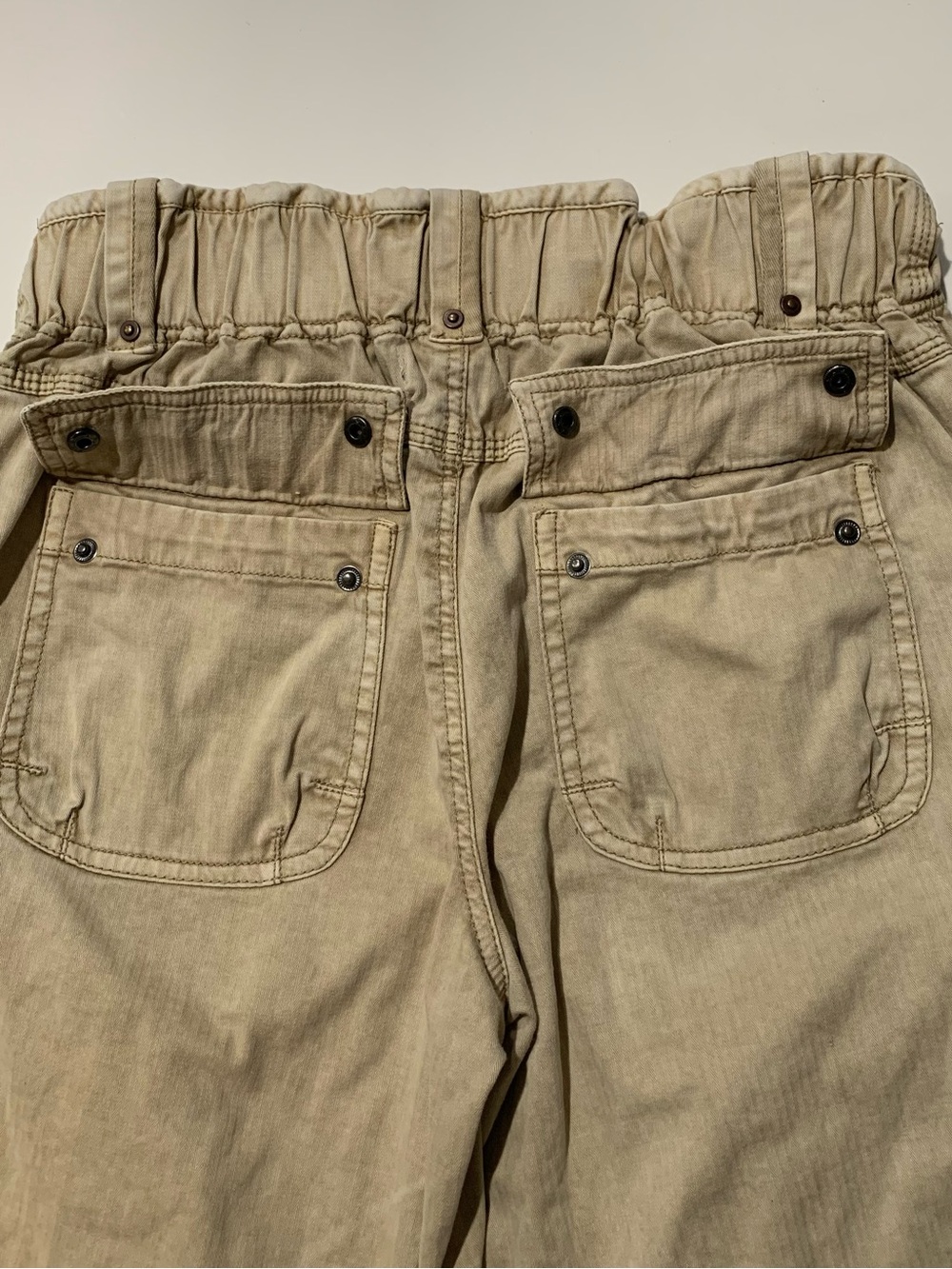 We The Free Can’t Compare Slouch Khaki Cargo Utility Pants Streetwear Gorpcore S - Picture 12 of 16